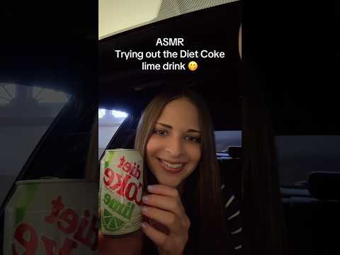 LOFI Soft Spoken ASMR 💚 Diet Coke Lime Tapping & Tracing