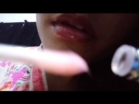 ASMR Lipstick application with Mouthsounds ✨️ AsmrIA 