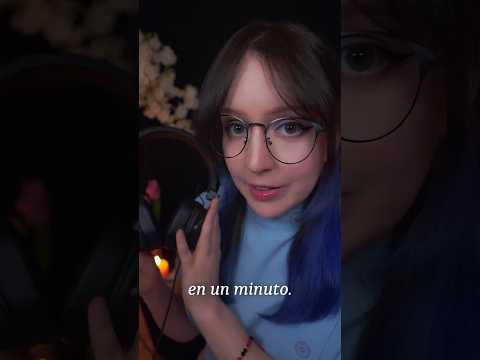 ⭐ASMR ¿Necesitas un descansito? te relajo en 1 minuto 🌧️Sonidos Relajantes