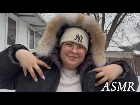 Fast & Aggressive ASMR Outiside in the Snow With Teddy