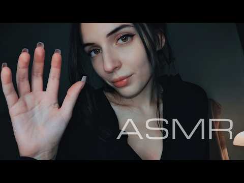 asmr scratching your face until you fall asleep~ 🖤 close up
