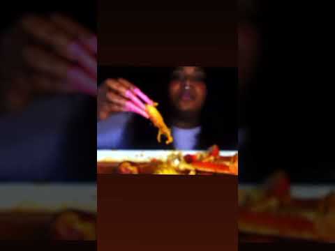Lobster anyone! #asmrtapping #longnailsasmr #mukbang #asmr #asmrtingles