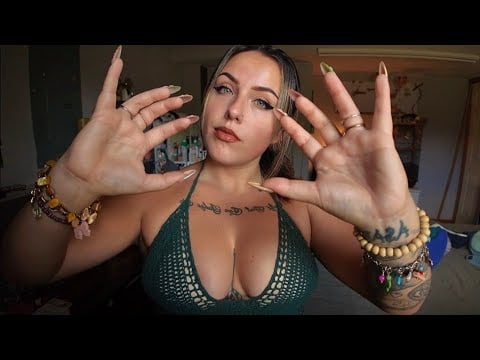 asmr- chaotic hand movements & bracelet sounds 💖 no talking 💖 