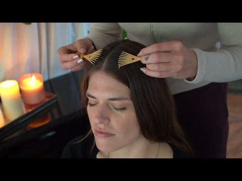 ASMR Scalp Attention, Head Tingles, Baby Rakes & Part Play (Whisper)