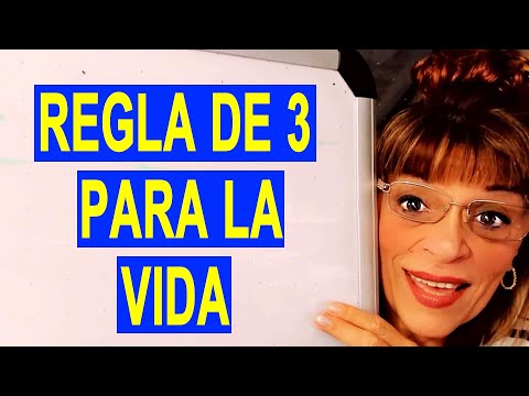 APLICA LA REGLA DE 3 PARA TU VIDA🤔 1ra Parte 🤔MATEMATICAS🙄ASMR