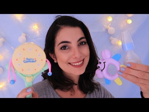 ASMR CUIDANDO DE VOCÊ BEBÊ