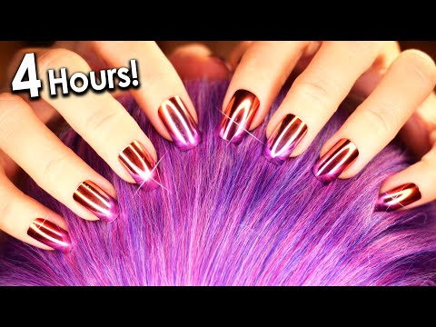 ASMR Deep Head Massage😴 4 Hours No Talking