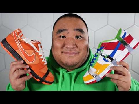 ASMR Shoe Collection 44 (CRAZY Dunks)