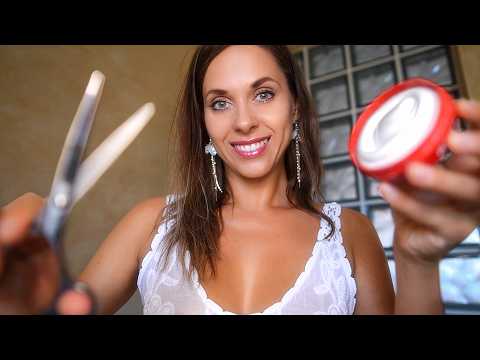 3 Hours of Deep Sleep ASMR | Barbershop Experience with Haircut, Shave & Hot Towel