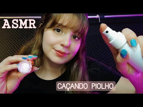 ASMR | Caçando piolho na sua cabeça enquanto você dorme 🔎