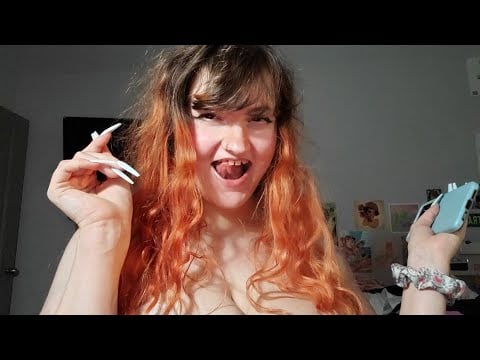 ASMR Girl with NO Filter, NO Boundaries, and No Personal Space