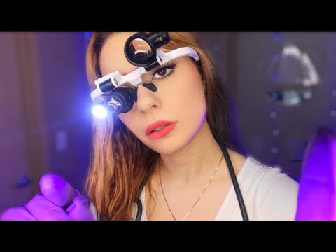 ASMR Eye Exam for Color Deficiency, Optic Nerve, Orbital Eye Exam ASMR, Color Test, Realistic RP