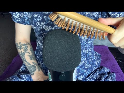 Mic Brushing ASMR | No Talking