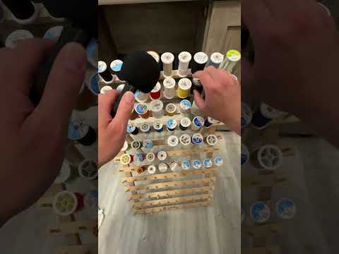 Thread Rack ASMR 🧵✂️