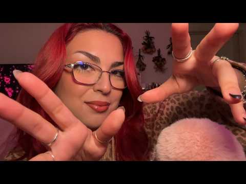 ASMR but the triggers are coming AT you (fast & aggressive)