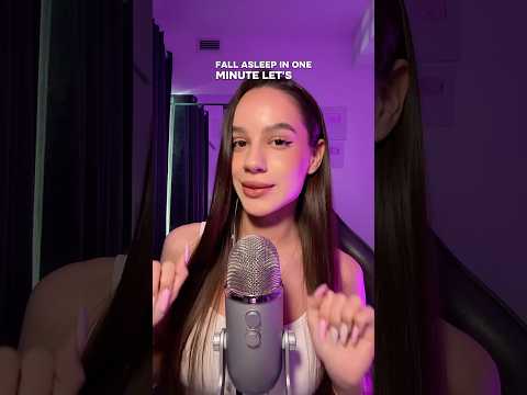 ASMR fall asleep in 1 minute 😴💤 #asmr #asmrvideo #asmrsounds #tingles #sleep