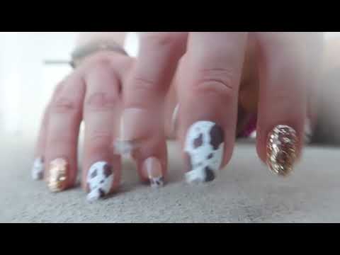 NO TALKING LOFI ASMR - Aggressively scratching and tapping the floor until my fake nails pop off