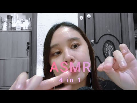 ASMR | Mouth Sounds, Hand Movement, Plucking your Negative Energy, and Brushing your face🍃