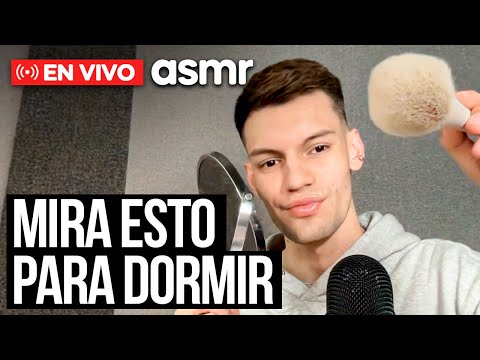 ASMR en VIVO español MAQUILLAJE, SONIDOS PARA DORMIR y SIMS 4