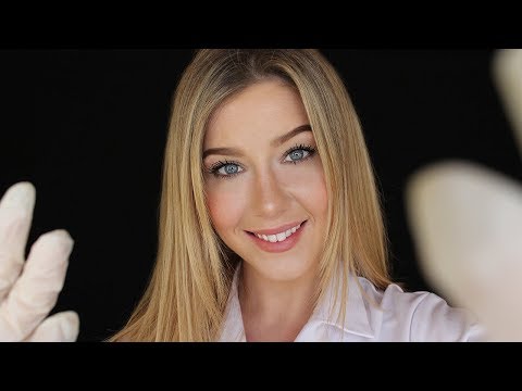 ASMR Face Examination Close Up Whispered Roleplay