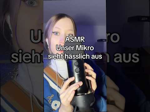 Wir verschönern mein ugly Mikrophon 😎 #pov #mouthwhisper #fabricscratching