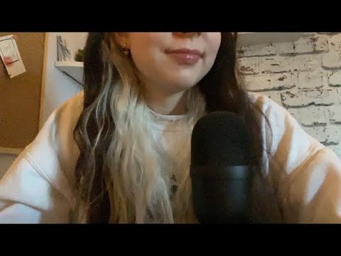 ASMR-20 Random Trigger Words for Sleep (quiet whispering)