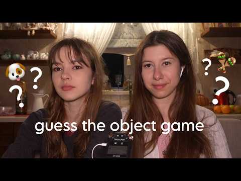 ASMR: Blindfolded Guess Challenge with my Sister✨