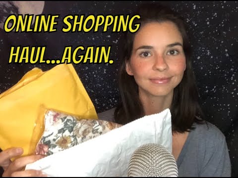 ASMR Shopping Haul