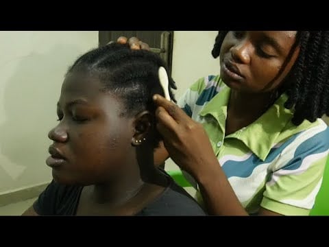 ASMR Gentle Scalp scratching, Head Massage For Sleep (real person)