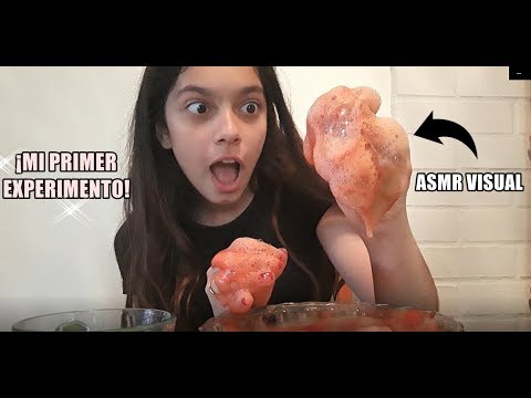 MI PRIMER EXPERIMENTO!! + ASMR VISUAL | SOFIWI