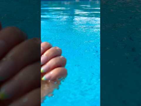 Bubbling pool ASMR 🫧 #asmr #visualtingle #asmrvideos #relax #triggersforsleep #triggertime