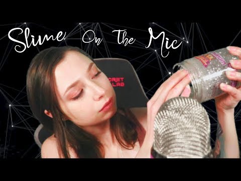 ASMR Slime On Blue Yeti Pro W/ sound FX