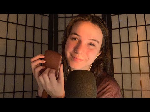 ASMR With a Hairbrush (Tapping, Bristle Scratching, Brushing)