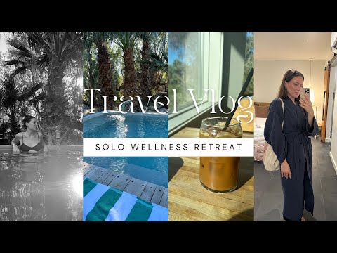 Vlog 🌴💧 Taking a Solo Retreat at Two Bunch Palms Desert Hot Springs