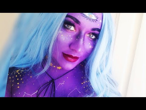 Turning myself into "Celestial" - an illustration by Jen Bartel ☆・*。
