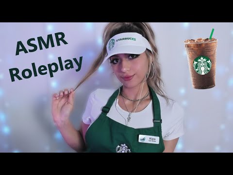 TOXIC FLIRTY STARBUCKS BARISTA ROLEPLAY ~ gum chewing, aggressive, soft-spoken ASMR ✨👂🏼