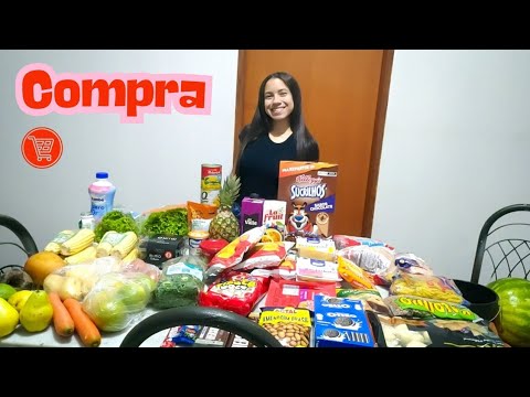 ASMR COMPRA DO MÊS 🛒 Caseirinho!