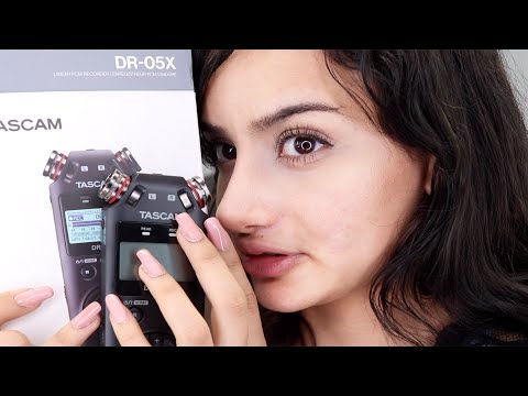 ASMR Tascam Mic Unboxing