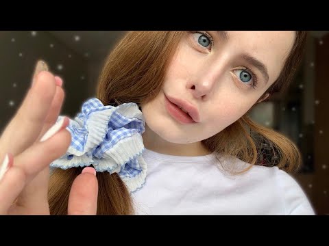 ASMR for sleep ~ hand movements/sounds & mouth sounds 🪼⋆. ࿔ 