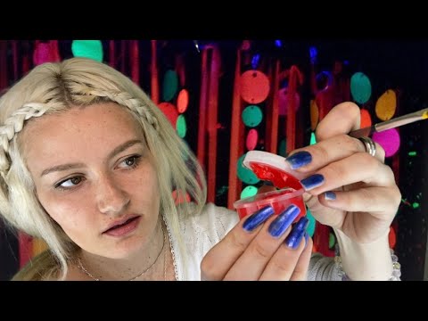 ASMR - face paint booth