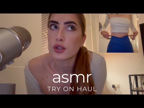 ASMR XXL Halara Try On Haul💙