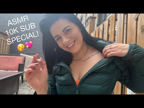 ASMR | Tattoo Show & Tell + Smoking (10K Sub Special) 💖