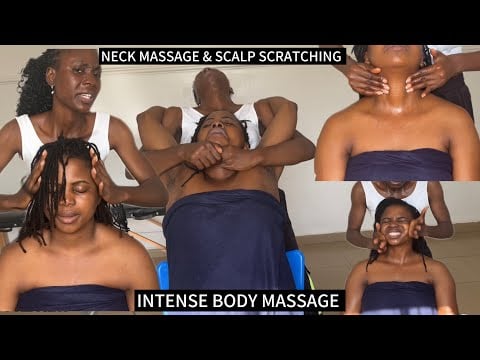 ASMR Body Massage - Neck, Back, Scalp Scratching & Adams Apple Touch for Deep Tingles