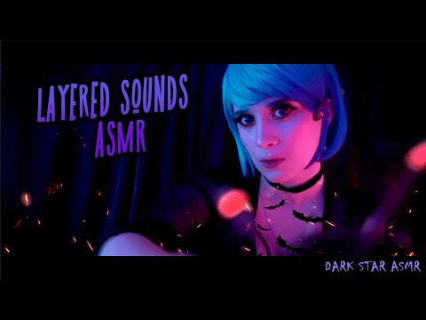 ♠• МНОГОСЛОЙНЫЙ АСМР 💤 | LAYERED SOUNDS ASMR 😴 | НЕРАЗБОРЧИВЫЙ ШЁПОТ | МРАЧНЫЕ ТРИГГЕРЫ •♠