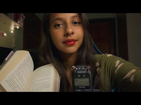 ASMR: INAUDÍVEL lendo até vc dormir ☁️