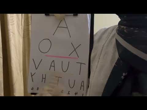 ASMR | Fast Cranial Nerve Exam (Follow instructions, Eye test, smell test)