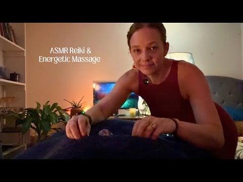 Lofi ASMR Reiki & Energetic Massage POV🌕Moon Energies | Crystal Healing | Tapping | Soft Spoken