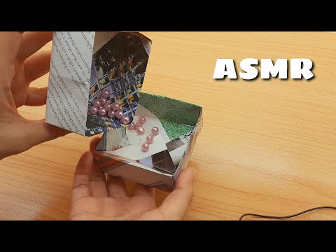 ASMR - HOW TO MAKE A PAPER BOX (ORIGAMI)