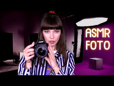 АСМР ФОТОГРАФ Ролевая игра для сна 💥 ASMR PHOTOSESSION