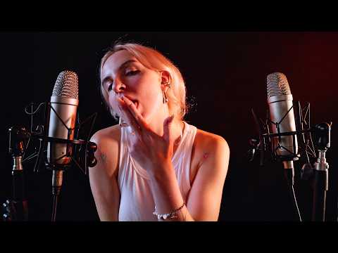 ✨ ASMR Spit Painting & Mouth Sounds by Elsa [4K]